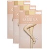 Gunze SB515 Women's Stockings, Sabrina, 3-Pair Set, Thru, Beautiful, No