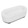 Jewelry Cleaner Machine Mini Ultrasound Cleaner Rechargeable Oval Multifunctional Cleaning
