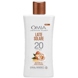 Omia Latte Solare Nutre e Protegge con Argan SPF 20, 200 ml