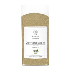 Boomers Gourmet - Organic Lemongrass Ground I Lemongrass Dried Ideal for Asian and Thai Dishes - Refill - 70 g