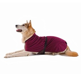 Rain Paw Waterproof All-Season Dog Coat - Beetroot Size 26/28