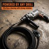 32.8 Ft Flex‑Shaft Sewer Descaling Chain, Rotary Cable Sewer Dredge