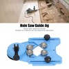 EIMSOAH Blue Drill Bit Hole Saw Guide Jig, Tile Hole