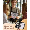 Slohif Server Book for Waitress Cute Serving Books with Zipper
