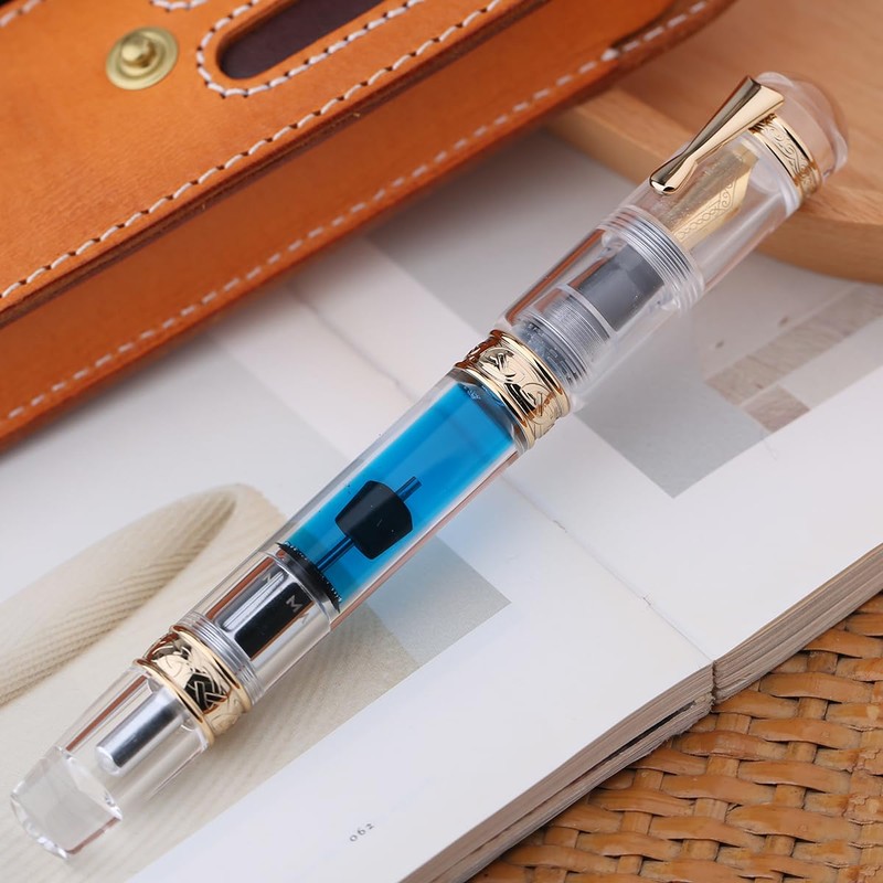 erofa Majohn C5 Vacuum Fountain Pen Medium Nib Large Capacity