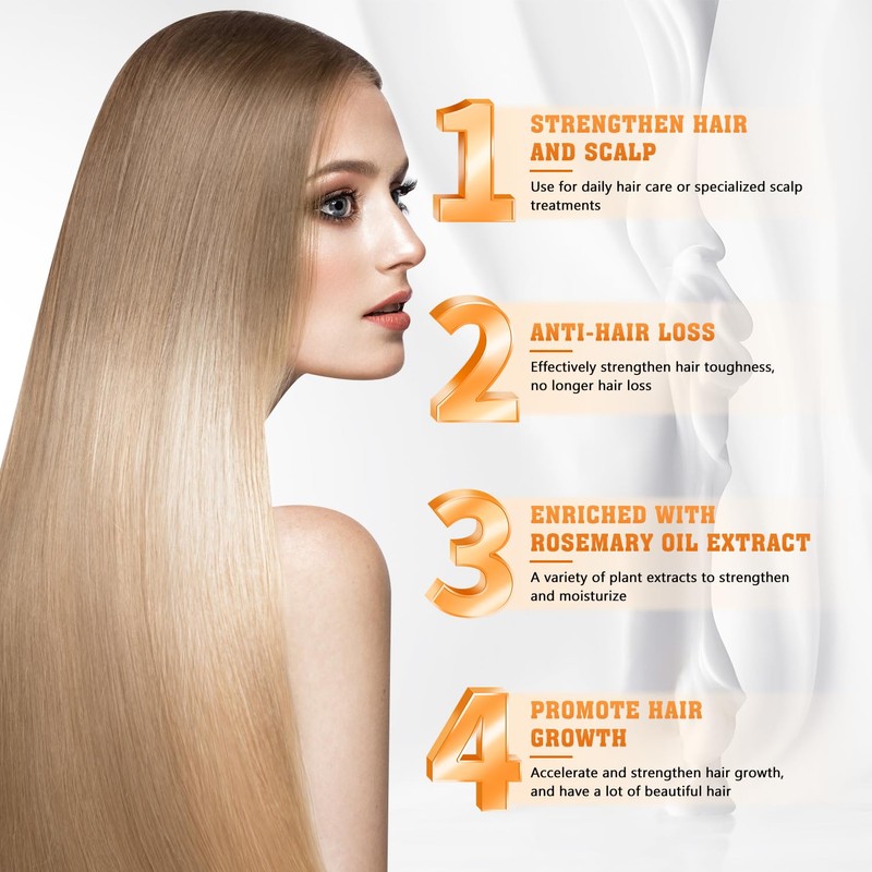 2 PCS Anti Hair Loss Shampoo,Promote Hair Growth, Moisturizing &