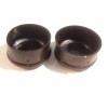 Cinelli Black Handlebar End Caps NEW / NOS Vintage Covers