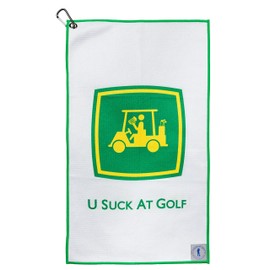 USAG - Toalla de golf de alto rendimiento para hombre, Amateur Tour Golf, 15" x 25"