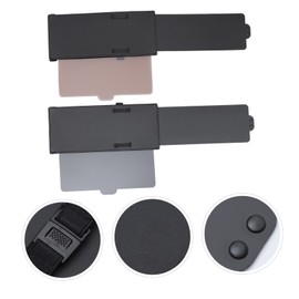FUNOMOCYA 2pcs Multi-Purpose Visor Retractable Windshield Sunshade Temporary Car Shade Shades for Front Windshield
