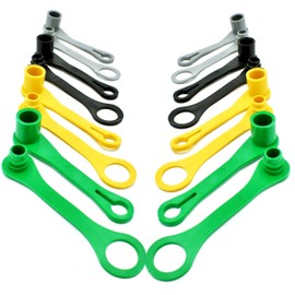 HD Switch - 16 Pack - Hydraulic Fitting Coupler Port Plug and Dust Cap Cover Set For John Deere - 2 Full Sets