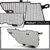 LQI Front Radiator Guard Grille Grill Covers Compatible with Chevy