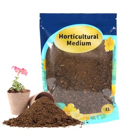 Doter Sphagnum Peat Moss for Plants 1qt, Organic Garden Growing Soil Amendment and Media for Flowers, Vegetables, Herbs, Orchid, Indoor Houseplant