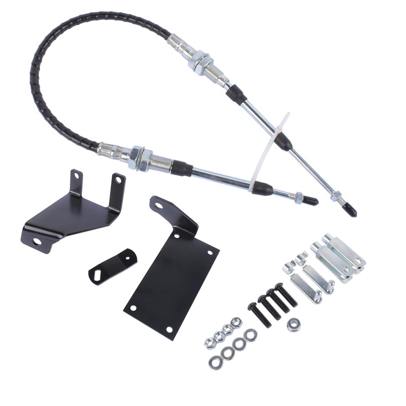 GLOSSY AUTO PARTS Transfer Case Cable Shift Linkage Upgrade Heavy