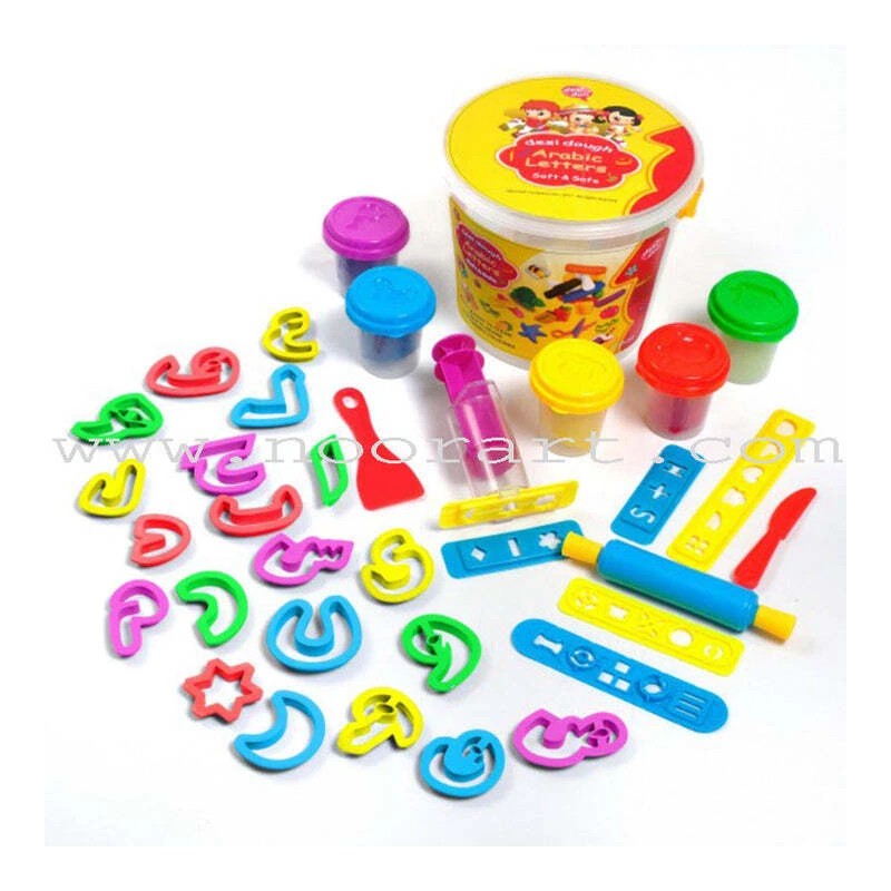 UK - Desi doll company Fun Dough Arabic Letters
