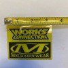 Works Connection Mechanics Wear Sticker