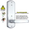 Elemake Keyless Mechanical Stainless Steel 304 Door Lock Digital Code