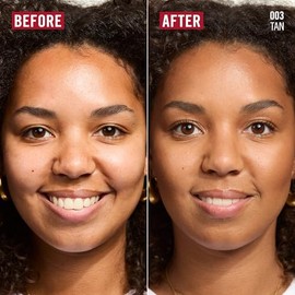 Rimmel Multi Tasker - Barra bronceadora 3 en 1, 003 Tan, brillo esculpido y bronceado, uso durante todo el día, acabado transparente y húmedo, infundi