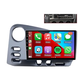 Saitedudu 9 Inch IPS Touch Screen Android 13 Carplay Car Stereo Radio Compatible with Matrix Pon-tiac Vibe 2003-2004 Car Radio w/Carplay Auto Navigation AHD Camera, 2+32G