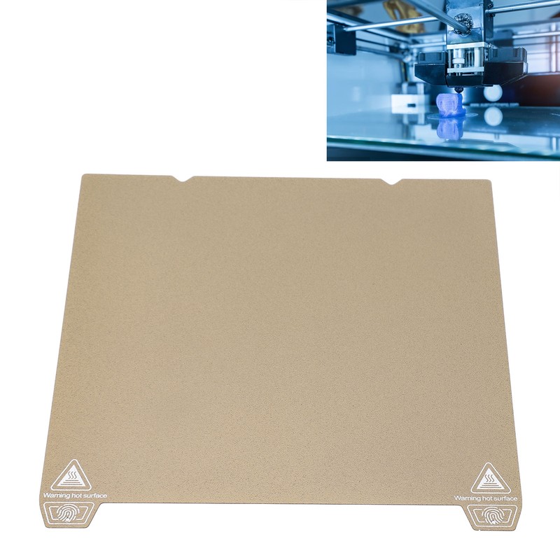 Double Sided Textured PEI Board Spring Steel 235 X 235mm