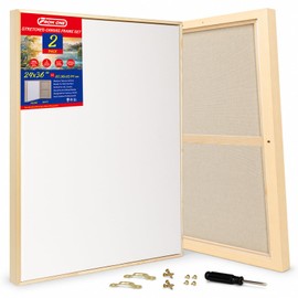 2 Pack 24 x 36 inch Floater Frame Canvas –Gallery Wrapped Canvas Set
