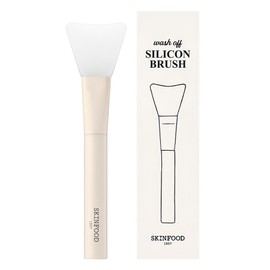 Skinfood wash-off silicone brush, mixed colors, 1 piece / 스킨푸드 워시오프 실리콘 브러쉬, 혼합색상, 1개