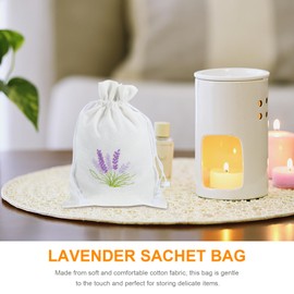 GRIRIW 10pcs Lavender Sachet Bag Closet Sachets Bags Sachet Pouches Empty Bag for Sachet Liner Cotton