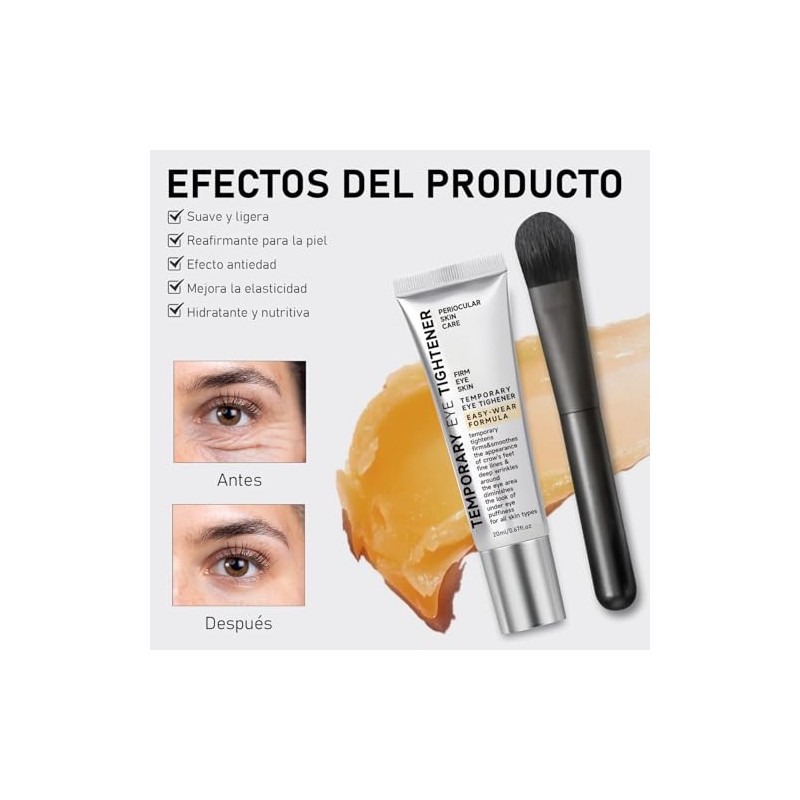 Crema para Ojos Antiarrugas - Efecto Tensor Temporal Inmediato -