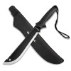 MOSSY OAK 19-inch Machete Saw Sharp Blade Machete Ergonomic No-Slip