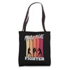 Muay Thai Fighter Kick Boxing Sport Tote Bag