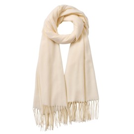 Womens Winter Scarf - Fashion Scarf Shawl with Cashmere Feel, Warm Soft Blanket Scarf Pashmina Shawl and Wrap, Travel Office Winter Wedding, Evening Dresses Large Scarves Gifts for Women, Beige