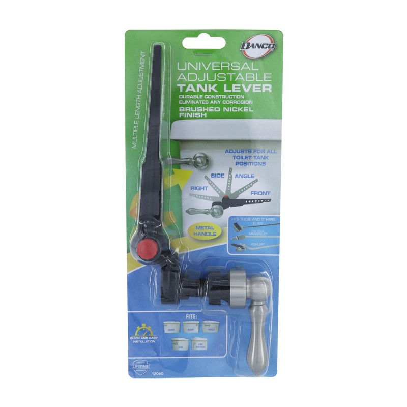 Danco 12060 Toilet Tank Lever, Brushed Nickel