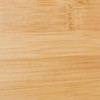 Relaxdays Square Facial Tissue Box, Wooden Bamboo Cosmetic Tissue Dispenser,