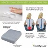 COMFYSURE Extra Large Firm Seat Cushion Pad for Bariatric Overweight