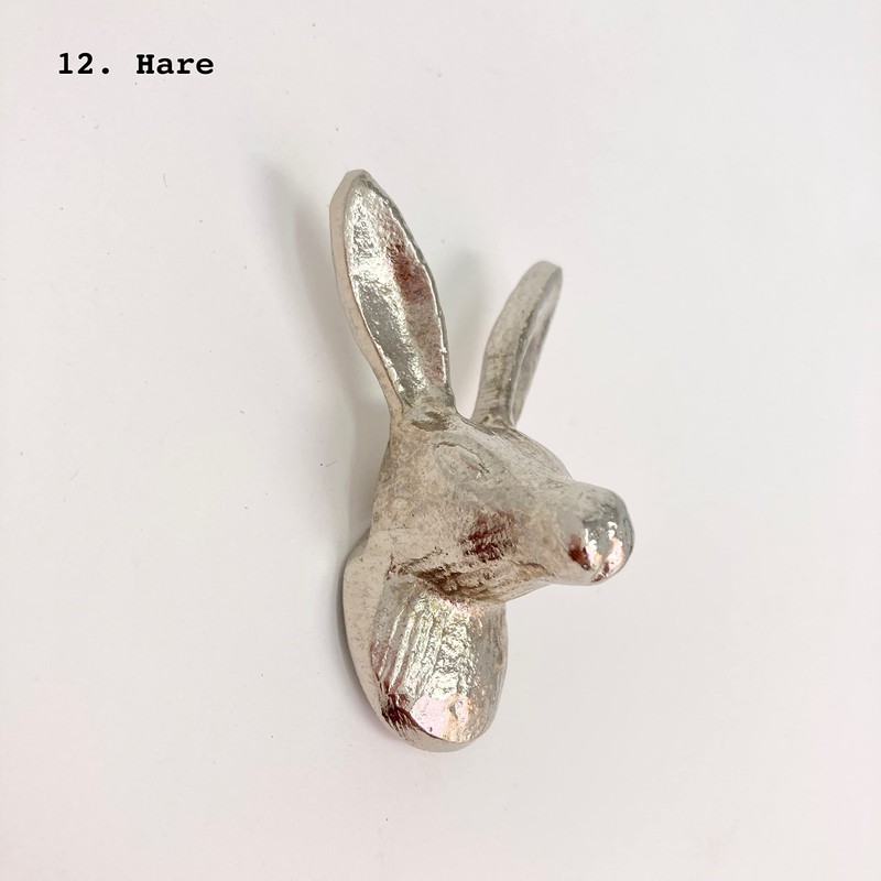 Silver Animal Metal Drawer Pulls Knobs Cupboard Bedroom Kitchen Upcycle