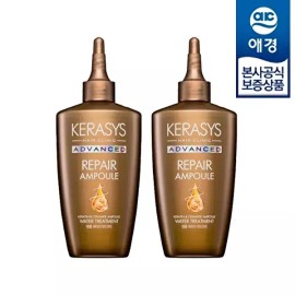 Aekyung [애경]케라시스 어드밴스드 앰플 워터 트리트먼트 220ml x2개 (리페어) Aekyung Kerasis Advanced Ampoule Water Treatment 220ml x2 (Repair) [Repair Ampoule Water Treatment 220ml x 2]