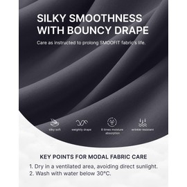 G4Free Straight Leg Lounge Relaxed Fit Pants Winter Wide Leg Loose Bottoms Comfy Stretchy High Waist Pull on Sweatpants with Pockets(Dark Grey,M,31")