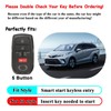 EASYANT Leather Key Fob Cover for Toyota Sienna, Key Fob