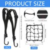 Pack of 2 Lashing Strap Bicycle Hook Pannier Rack Tie
