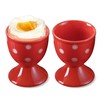 Cinf Easter Ceramic Egg Cup Red Set of 2 Porcelain