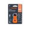 Truper NAMU-LL, Multiherramienta con led, tipo llavero, 6 funciones