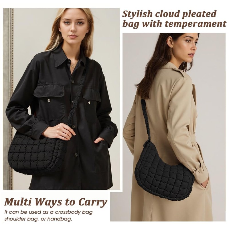 TTPSRY Women's Elegant Shoulder Bag Crossbody Bag Tote Shoulder Bag