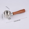 51mm Portafilter 2 Ears with Double Spout Compatible for Delonghi