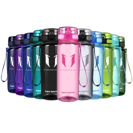 Super Sparrow Drinking Bottle - Tritan Water Bottle - 350 ml & 500 ml & 750 ml & 1000 ml - BPA-Free - Ideal Sports Bottle - Quick Water Flow, Sport, Water, Bike