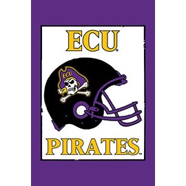 Magnolia Lane Collegiate Garden Flag (ECU Helmet)