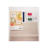 LECIEN CSK98951 CSK98951 Embroidery Kit, Pair of Sashiko Coasters Approx.
