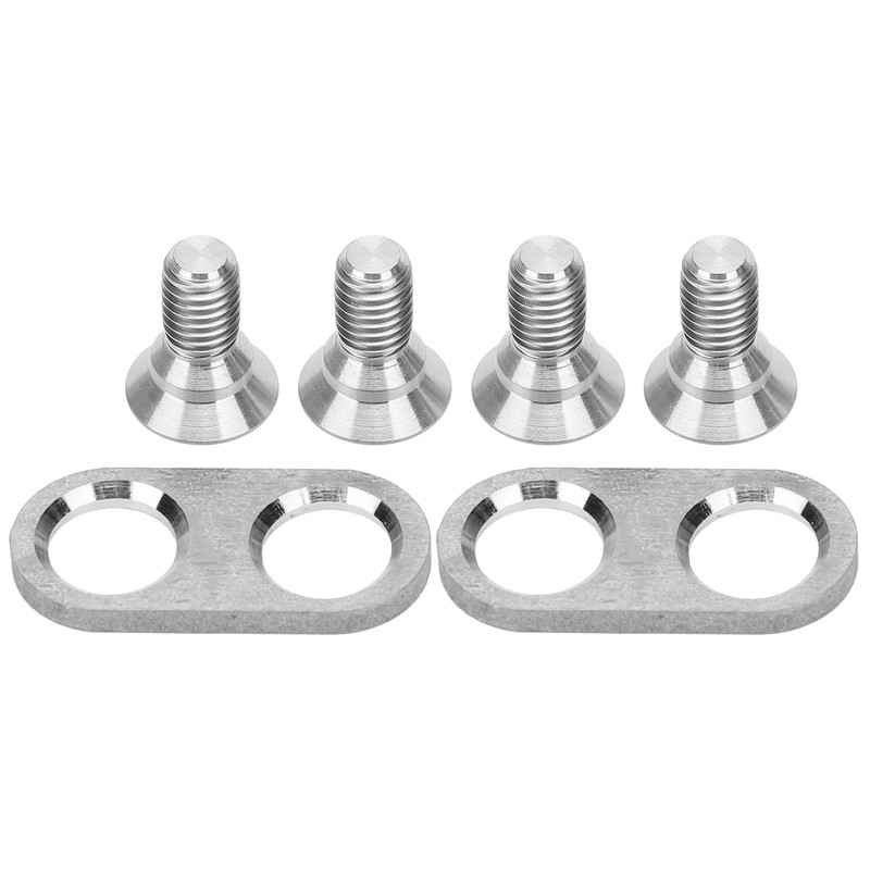 Mountain Bike Pedal Cleats Mounting Screws and Washers Titanium Alloy