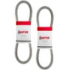 2PK Heavy Duty Belt Replacement for Troy Bilt Tomahawk II