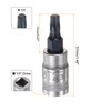 sourcing map Torx Bit Socket T25 Solid Star 1/4" Drive