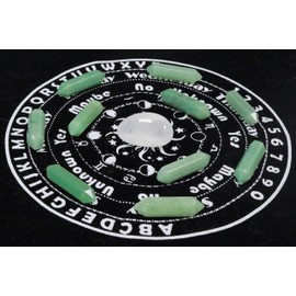 YATOJUZI 10 PCS Healing Crystals Natural Green Aventurine Set Mini Wands Witchcraft Polished Bulk Tumbled Hexagonal Pointed Stones And Crystals For Decor Yoga Reiki Energy Balancing Meditation Therapy