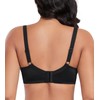 DotVol Women's Full Coverage Unpadded Underwire Semi Sheer Lace Bras